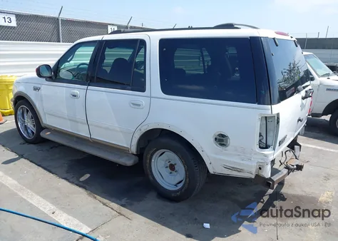 2001 Ford Expedition Eddie Bauer from USA, damaged, VIN 1FMEU17L71LB81576